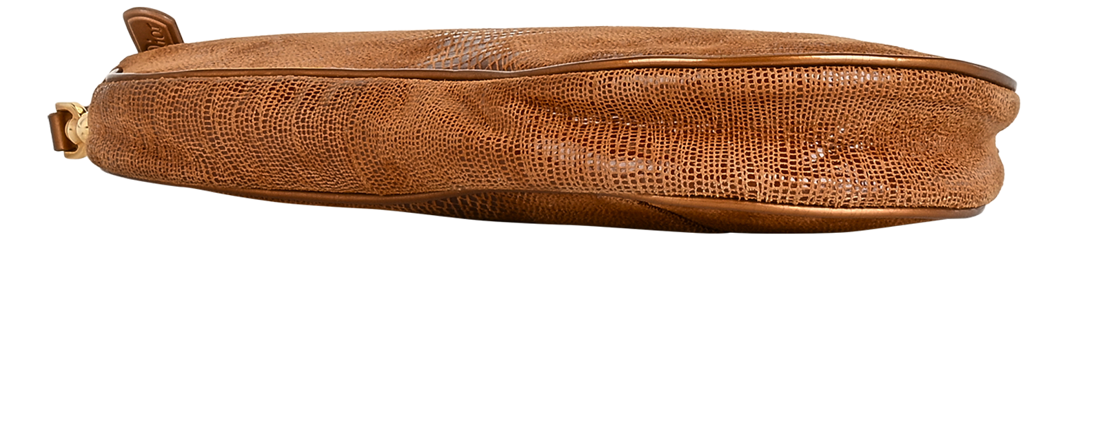 Vintage Mini Saddle, &pound;750, Handbags, Brown, Lizard, Top view